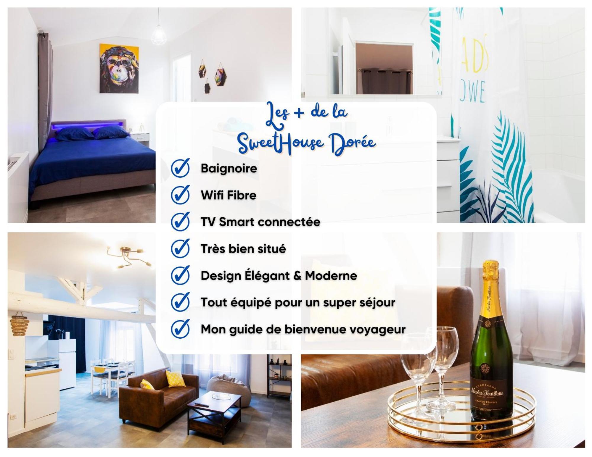 La Sweet House Doree Centre Ville Wifi Tout Confort Vitry-le-François Buitenkant foto
